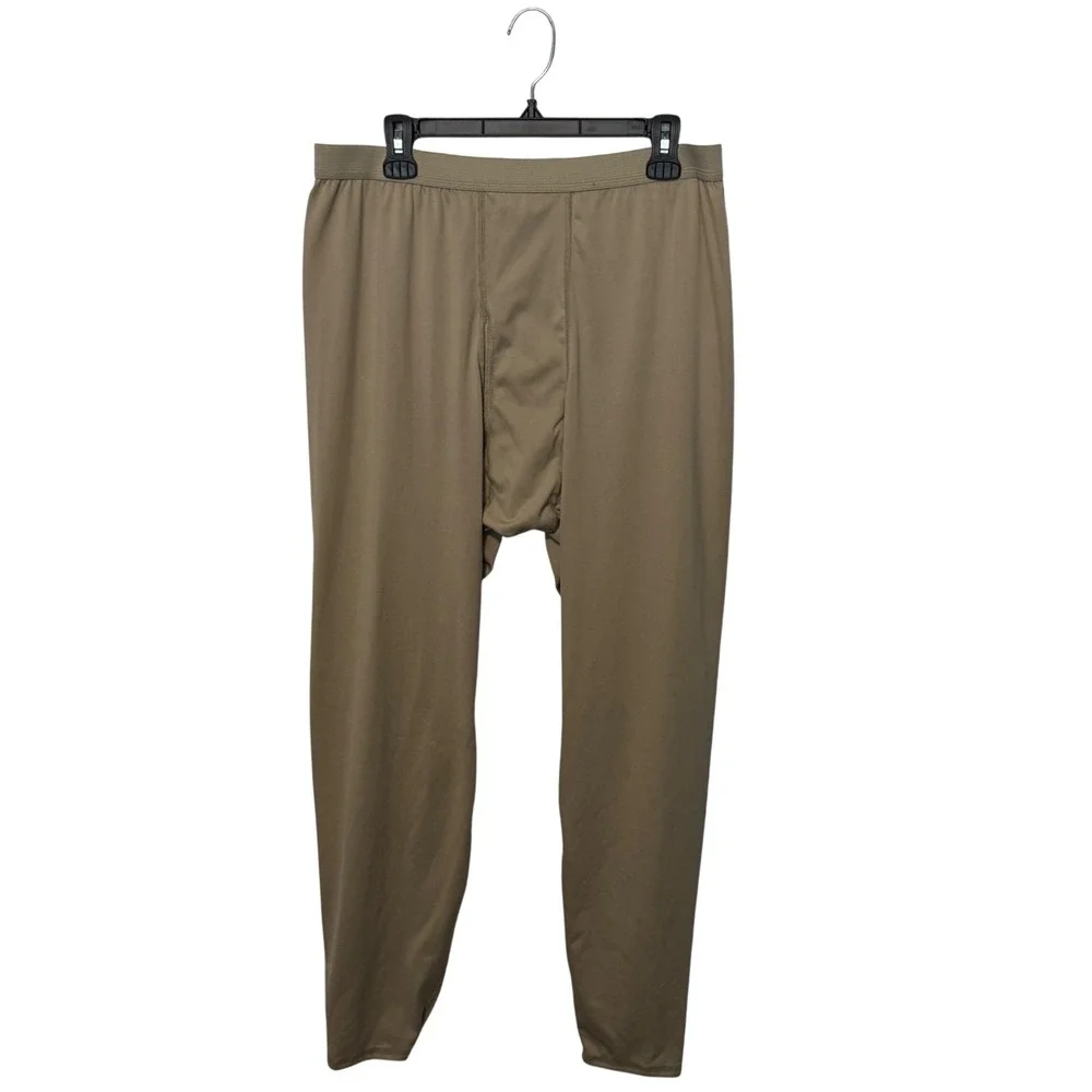 Peckham Gen III Polartec Drawers Bottoms Mens XL Long Tan Base Layer Lightweight